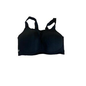 Livi Active By Lane Bryant Women's Black Moulded No Wire Sports Bra - 38DDD